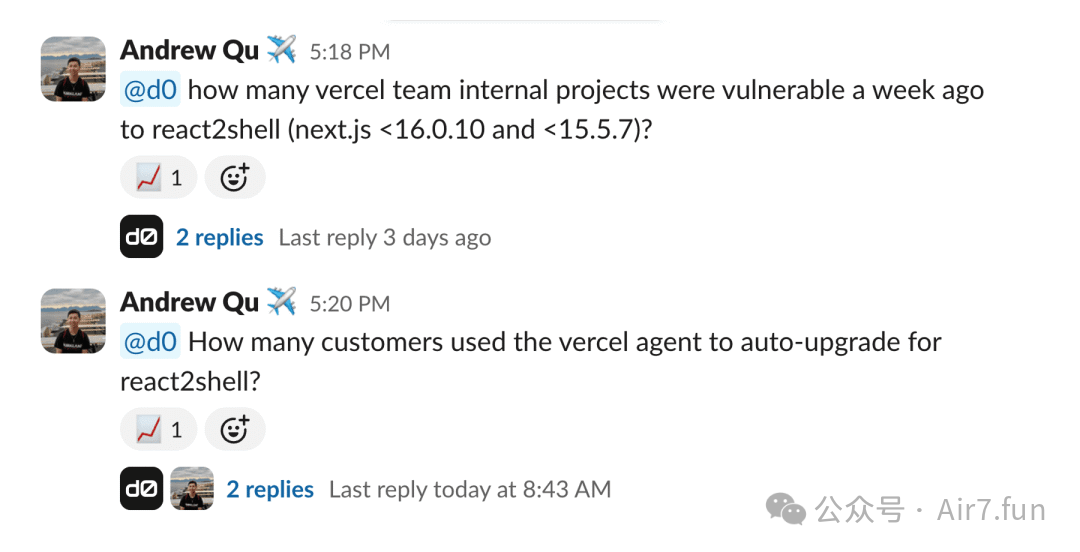 d0 Slack 交互界面